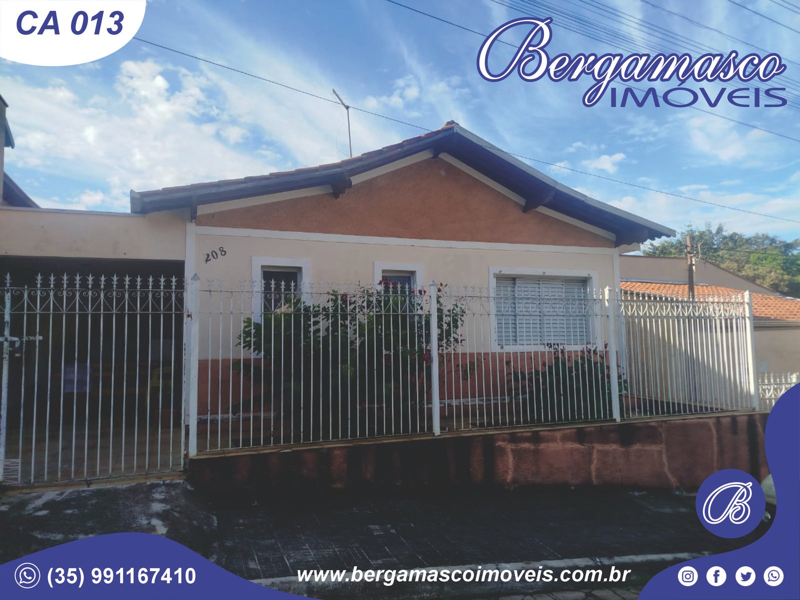 Casa no Jd Primavera – Andradas/MG